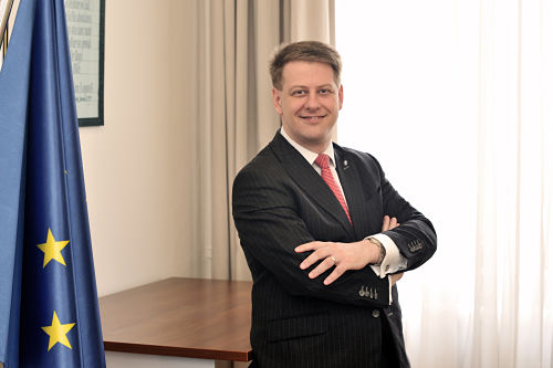 Tomáš Prouza, seit zwei Jahren Staatssekretär für europäische Angelegenheiten