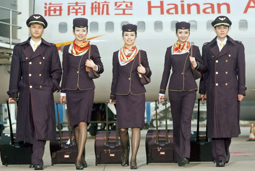 Seit Herbst 2015 bietet Hainan Airlines Direktflüge zwischen Prag und Peking an.