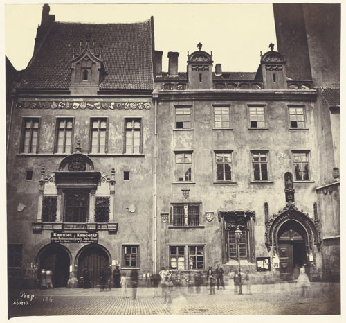 Fassade des Altstädter Rathauses nach der Rekonstruktion, 1864