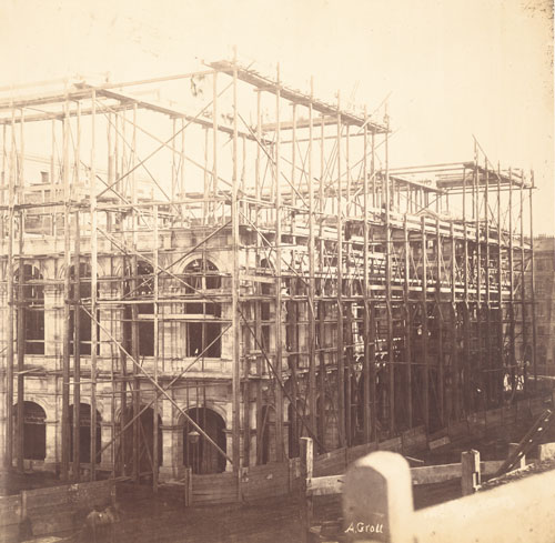 Bau der Wiener Staatsoper, 1865
