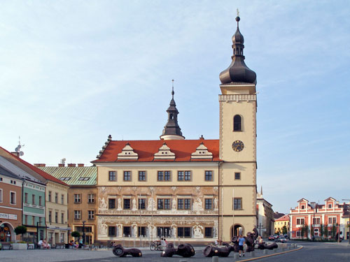 Rathaus im historischen Zentrum  | © Jan Polák, CC BY-SA 3.0
