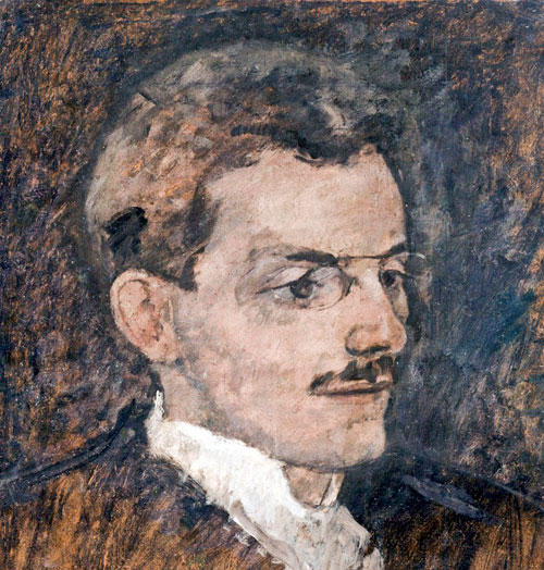 Porträt von Max Brod (1911)