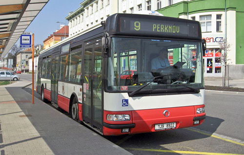 Streikbereite Busfahrer