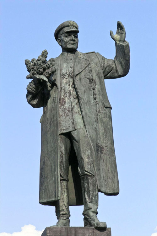 Konew-Statue in Bubeneč