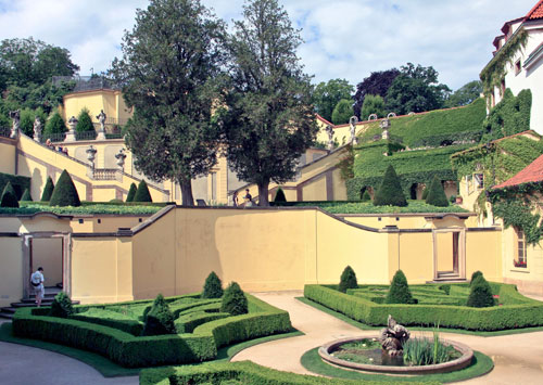 Der Vrtba-Garten gehört zu den bedeutendsten Barockgärten nördlich der Alpen.