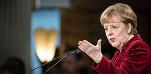 Obwohl seit 2005 im Amt, erschien in tschechischen Medien nur ein einziges Interview mit Angela Merkel. Diese berichten laut Tabery „übertrieben kritisch“ über die Kanzlerin.