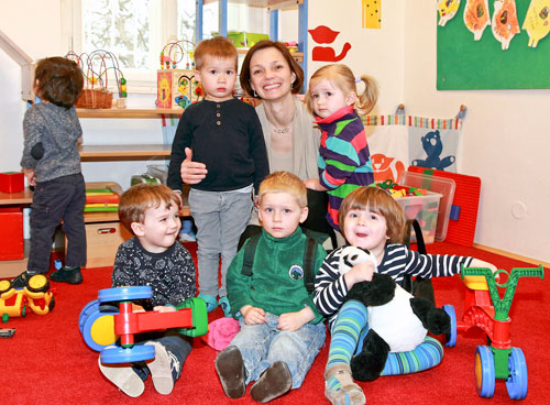 Markéta Frank ist Mitgründerin des Kindergartens.