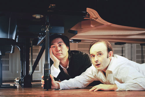 Violinist Aleksey Igudesman und Pianist Hyung-ki Joo