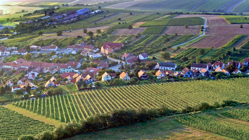 Die liebliche Landschaft Südmährens prägte Skácel.