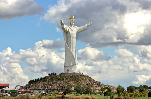 Die Christus-König-Statue in Świebodzin ist die höchste der Welt.