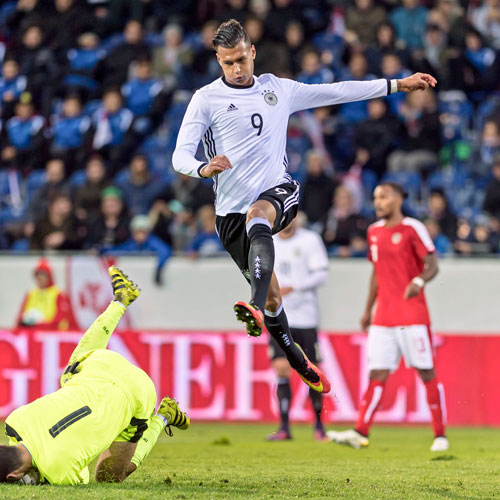 4:1 gegen Österreich: Selke traf auch Mitte Oktober im letzten Qualifikationsspiel zur U21-EM.