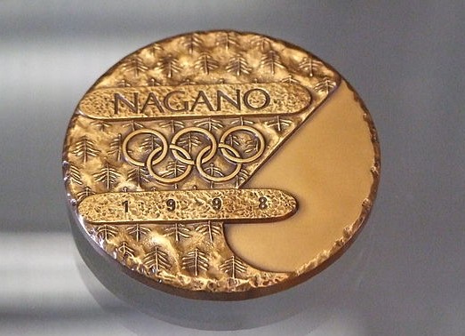 Kopie der olympischen Goldmedaille 1998 © Kozuch, CC BY-SA 3.0