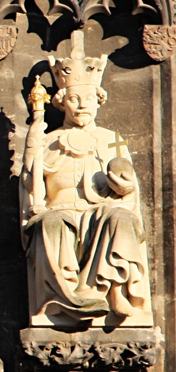 Statue Wenzels IV. (Altstädter Brückenturm)