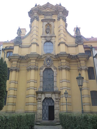 Westfront der Josefskirche, erbaut 1687-1693