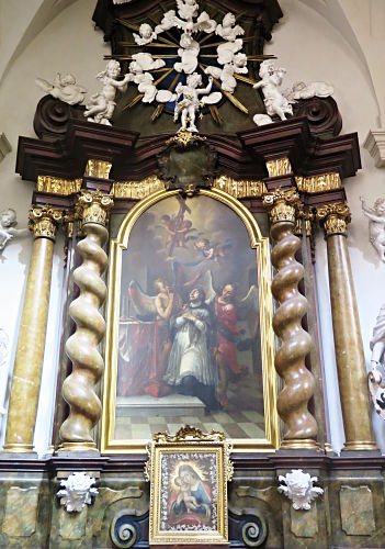 Altar des hl. Johannes Nepomuk in der Thomaskirche