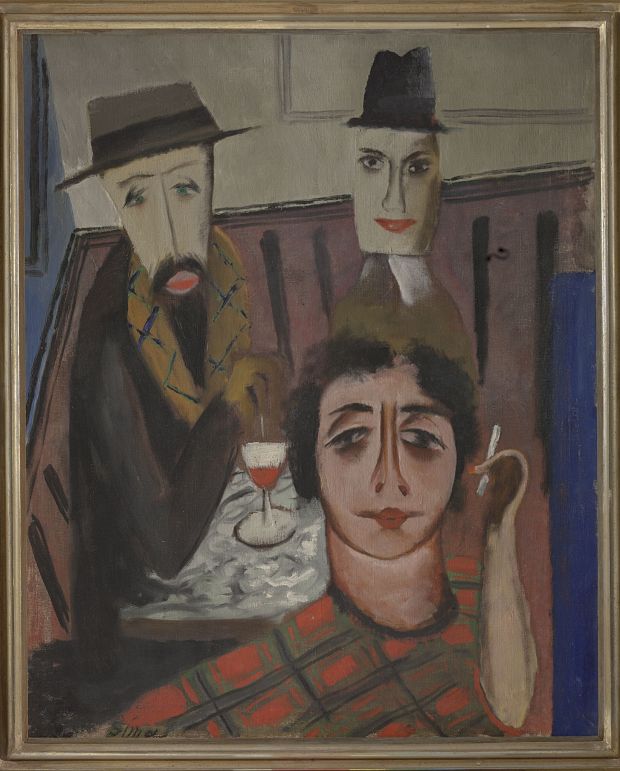 Josef Šíma, Café Parnasse, 1923, Národní galerie Praha_opt