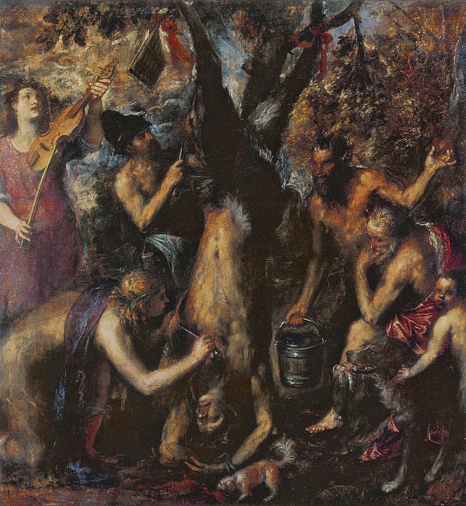 663px-Titian_-_The_Flaying_of_Marsyas